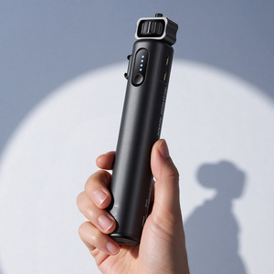 Nouvelle poignée de maintien avec batterie externe 10000 mAh et trépied pliable, support griffe froide pour caméra d'action et smartphone, pour la prise de vue vidéo - Product Image 3
