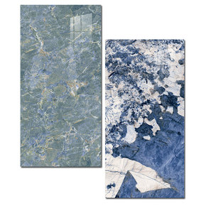 Liquidation d'usine Pas Cher 60x120mm Porcelaine Marbre Poli Céramique Glacé Brillant Carreaux de Sol Muraux pour Salle de Bains Moderne 20mm Hall - Product Image 2