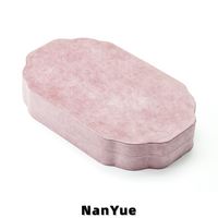 Plateau à bagues en velours de luxe en forme de nuage, logo personnalisé, plusieurs fentes, rangement pour bagues et boucles d'oreilles, présentoir pour bijouterie, plateau à bijoux