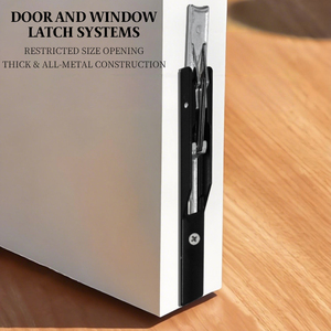 Bền Khóa Chốt Không Thấm Nước Hợp Kim Nhôm Top Dưới Cửa Bolt Cho Khóa An Toàn - Product Image 5