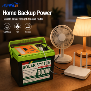 Estación de Energía Portátil de 500W-10000W, Generador Solar, Sistema de Almacenamiento de Energía, Batería LiFePO4 <span class=keywords><strong>para</strong></span> el Hogar, RV, Energía de Respaldo de Emergencia - Product Image 2