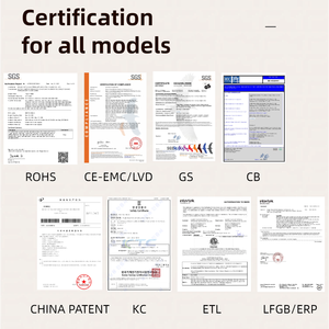 Nouveau 2026 Appareil à yaourt grec portable mini avec 6 pots en verre, en acier inoxydable, électrique domestique à température constante - Product Image 5