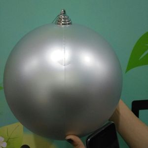 <span class=keywords><strong>Bolas</strong></span> de Plástico Plateadas con Efecto Espejo de 20 cm para Decoración Colgante, <span class=keywords><strong>Hechas</strong></span> <span class=keywords><strong>a</strong></span> <span class=keywords><strong>Mano</strong></span> con Diseños Personalizados para <span class=keywords><strong>Navidad</strong></span> - Product Image 4