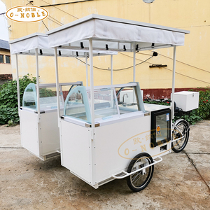 Glacière électrique pour crème glacée solaire motorisée, tricycle à vélo, chariot avec congélateur à batterie à vendre - Product Image 5