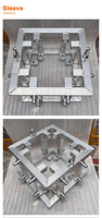 Sistema de Truss de Aluminio Personalizable para Pantallas LED de Techo, Elevadores de Torre, Iluminación para Eventos, Escenarios de DJ