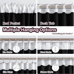 Cortinas de Terciopelo Suave de Lujo para Cine, Teatro y Escenarios, con Ojales y Bolsillos, Resistentes, 100% Opacas, Cortinas para Ingeniería de Proyectos - Product Image 4