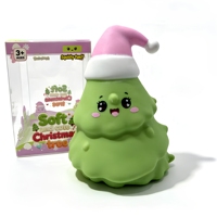 Nouveauté : Jouet Squishy Géant Arbre de Noël Mignon Anti-Stress à Presser – Idéal Cadeau de Noël