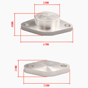 Kit de extracción de válvula EGR para Land Rover Discovery 3 Sport TDV6, válvula de retención EGR-1036-S plateada - Product Image 1