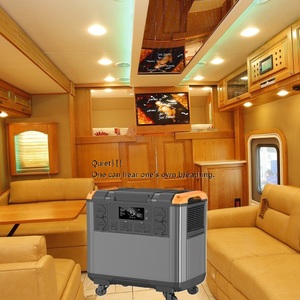 สถานีไฟฟ้า 3000W แบตเตอรี่ลิเธียมไอออน สำหรับแคมป์ปิ้ง ใช้พลังงานจากเครื่องกำเนิดไฟฟ้าพลังงานแสงอาทิตย์ - Product Image 1