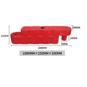 Barrières anti-collision pour piste de karting remplie d'eau, barrières routières - Product Image 1