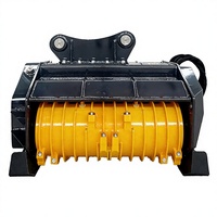 Desbrozadora Multifuncional para Excavadora 3 en 1, Máquina Hidráulica para Limpieza de Terrenos
