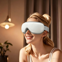 Bluetooth Vibrierender Augenmassagegerät Luftdruck-Augenmassagegerät Heißkompresse Beheizte Augenmaske