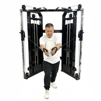 Equipo de Gimnasio Directo de Fábrica: Máquina de Crossover con Cable, Máquina Smith, Estación Multifunción para Entrenamiento de Fuerza y Culturismo