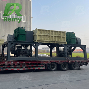 Large Scale Twin Shaft Shredder Machine for <strong>Shredding</strong> <strong>Rubber</strong> Tires and Heavy Scrap Components - Product Image 6