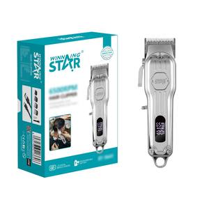 Tondeuse électrique rechargeable WINNING STAR <span class=keywords><strong>ST</strong></span>-5641, rasoir à <span class=keywords><strong>barbe</strong></span>, tondeuse à cheveux électrique sans fil avec écran numérique - Product Image 1