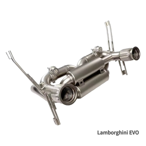 Contach High PERFORMANCE Escape De Aço Inoxidável para Sistema De Escape Com Válvulas Lamborghini Huracan EVO - Product Image 3
