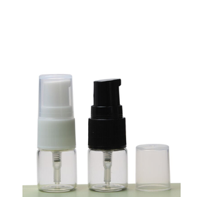 Meilleure vente Mini flacon d'échantillon en verre 3ml 5ml 10ml Flacon de pulvérisation à pompe en verre transparent vide pour parfum de <span class=keywords><strong>poche</strong></span> avec boîte personnalisée - Product Image 3