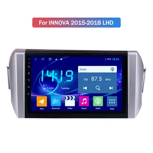 Автомобильный dvd GPS навигатор 4G + 64G 9 дюймов Android 12 для toyota innova 2015-2018 с 4G LTE DSP CARPLAY