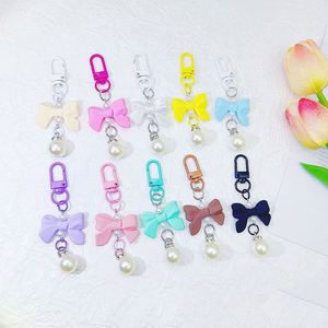 Nuevo Llavero Colgante de Lazo en Colores Caramelo, de PVC y Metal, Accesorios para Teléfonos Móviles, Bolsos y Equipaje - Product Image 3