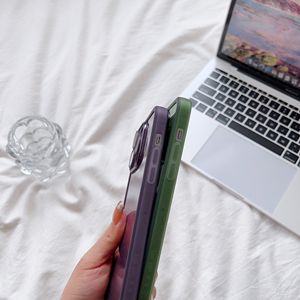 Buzlu şeffaf telefon kılıfı Lens koruyucu Film cep telefonu kapak <span class=keywords><strong>Iphone</strong></span> 7 8 artı X Xr 11 12 13 14 Pro Max - Product Image 5