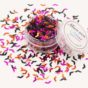 Nuovi pipistrelli in poliestere resistenti ai solventi mescolano Glitter per bicchieri - Product Image 1