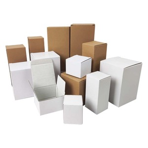 Corrugated Board <b>Boxes</b> 3 Colors DIY Lipstick Perfume Essential Oil Bottle Packaging Recycled Materials Recyclable - Product Image 1