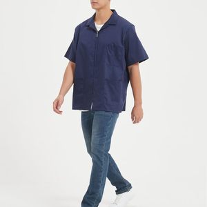 2025 Veste de travail à manches courtes avec fermeture éclair pour homme - Product Image 4