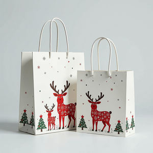 Sacs en papier kraft carrés personnalisés pour la livraison de nourriture rapide à emporter, en papier recyclé, avec votre propre logo - Product Image 6