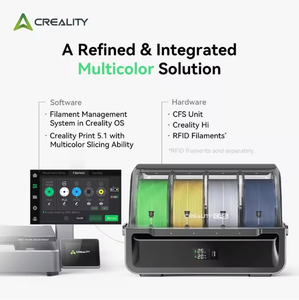 Impresora <span class=keywords><strong>3D</strong></span> Creality CFS Hi Hi Combo con Nivelación Automática de Cama, Extrusor Totalmente Metálico, 500 mm/s, Aceleración Máxima de 12000 mm/s², Impresión Rápida - Product Image 5