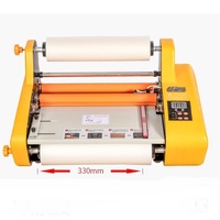 Laminateur à rouleaux chauffant 2025 en promotion, formats A3/A4/A5/A6, avec affichage numérique de la température et laminage haute vitesse
