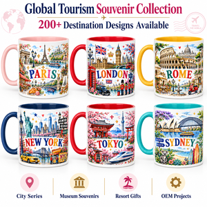 Mug en céramique souvenir <span class=keywords><strong>de</strong></span> <span class=keywords><strong>Paris</strong></span>, France, avec design <span class=keywords><strong>de</strong></span> la Tour Eiffel, boîte cadeau, articles souvenirs <span class=keywords><strong>de</strong></span> <span class=keywords><strong>Paris</strong></span> personnalisés, fournisseur en gros OEM ODM - Product Image 5