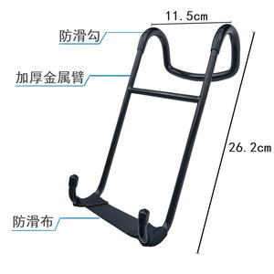 Gancho de Asistencia para Mancuernas con Revestimiento de Goma Antideslizante, Unidad Individual para Equipo de Gimnasio en Casa - Product Image 4