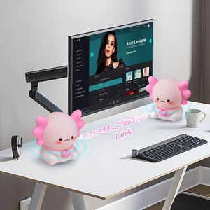 USB şarj edilebilir LED lamba Axolotl lamba sıcak beyaz Mini hayvan yeni silikon gece lambası beyaz gürültü hoparlör gece işık ile çocuklar için - Product Image 5
