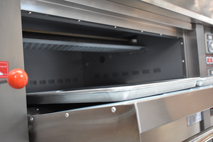 Four à gaz professionnel à un seul niveau pour restaurant, fours à <span class=keywords><strong>pizza</strong></span> commerciaux, équipement de boulangerie, four industriel pour la cuisson du pain - Product Image 2