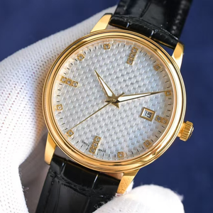 Reloj Mecánico de Cuero Clásico de Alta Gama, Original, de Primera Calidad, con Cristal, para Negocios, Deportes y Moda para Hombre, Vacheron - Product Image 3