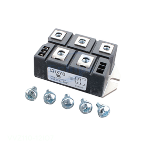 Authorized Distributor Bom Service Electronic Component VVZ110-12IO7 SCR MODULE 1.2KV 58A PWS-E2 Thyristors PWS-E2 - Product Image 1