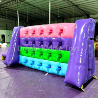 Parc de Trampoline Gonflable Mur Interactif Batak Mur Jeux de Carnaval Whack a Wall Gonflable