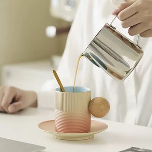 Conjunto de Louças de Luxo em Cerâmica para Bebidas de Chá, Café e Sobremesas, Presente Perfeito - Product Image 3