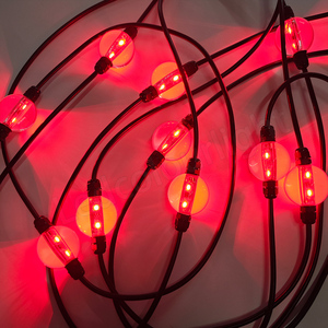 La <span class=keywords><strong>mejor</strong></span> calidad al por mayor DMX 3D Ball Light String Clear Cover Led Light para Bar/KTV Decoración - Product Image 4