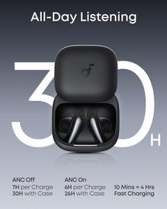 Audífonos Soundcore Liberty de Anker, Diseño Semi-Intraaural, Cancelación de Ruido Adaptativa en Tiempo Real, Audífonos de Traducción - Product Image 4