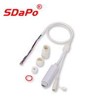 SDAPO FS5712D cable Poe Venta al por mayor CCTV POE Cámara IP Cable impermeable negro Cable POE para cámara de seguridad