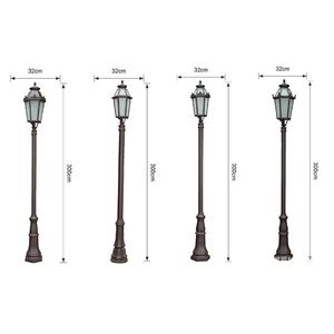 Luminaire de jardin LED en aluminium <span class=keywords><strong>italien</strong></span> Lumind, AC IP66 220V, éclairage paysager personnalisé, garantie 5 ans - Product Image 2