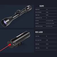 Lunette de visée tactique de chasse avec optique à prisme FFP, laser thermique vert, vision nocturne, montage LPVO, point rouge - Combo fournisseur de premier plan