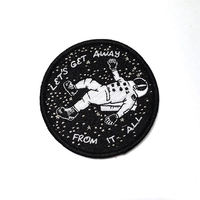 Patch brodé 3D personnalisé, design créatif, forme sur mesure, patch brodé multi-matériaux thermocollant pour vêtements et sacs