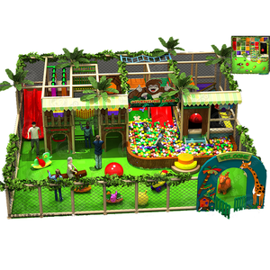 Tongyao Forest Theme <b>Indoor</b> Playground Jungle Gym for Children <b>Slide</b> 500kg Capacity for Daycare Shopping Malls - Product Image 2