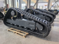 Châssis triangulaire personnalisé K-LONG pour plateforme de forage/chargeuse compacte, structure robuste et durable, capacité de charge de 0,5 à 120 tonnes