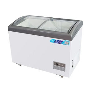 Nuelead NE-360DT 360L Digital Display Eco-Friendly Waterproof Heavy Duty Chest Freezer Commercial Supermarket Ice Cream Display - Product Image 2