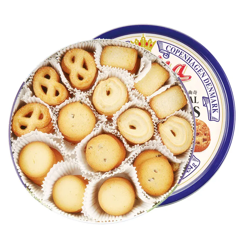 Wholesale Hot Selling Danish Butter cookies&Biscuit&Cracker 454g - Tin