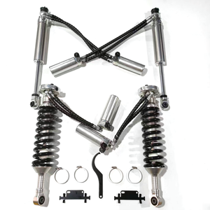 Amortiguador LC150 de Doble Circuito de Aceite, Diámetro del Cuerpo de 2.5 Pulgadas, Elevación de 4.5 Pulgadas, Compresión de 12 Pasos y Rebote de 12 Pasos Ajustables, Acabado Blanco - Product Image 1