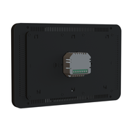 Termostat layar sentuh warna 7 inci, untuk pompa panas integrasi Modbus Zigbee opsional